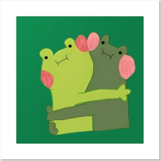 Frogs t-shirt Posters and Art